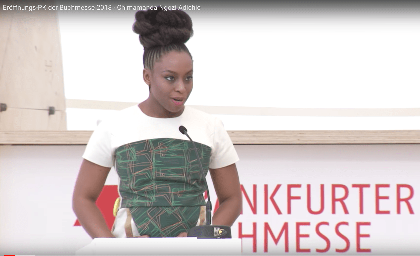 #FBM18 – Die Sehende, Sprechende und Dichtende: Chimamanda Ngozi Adichie