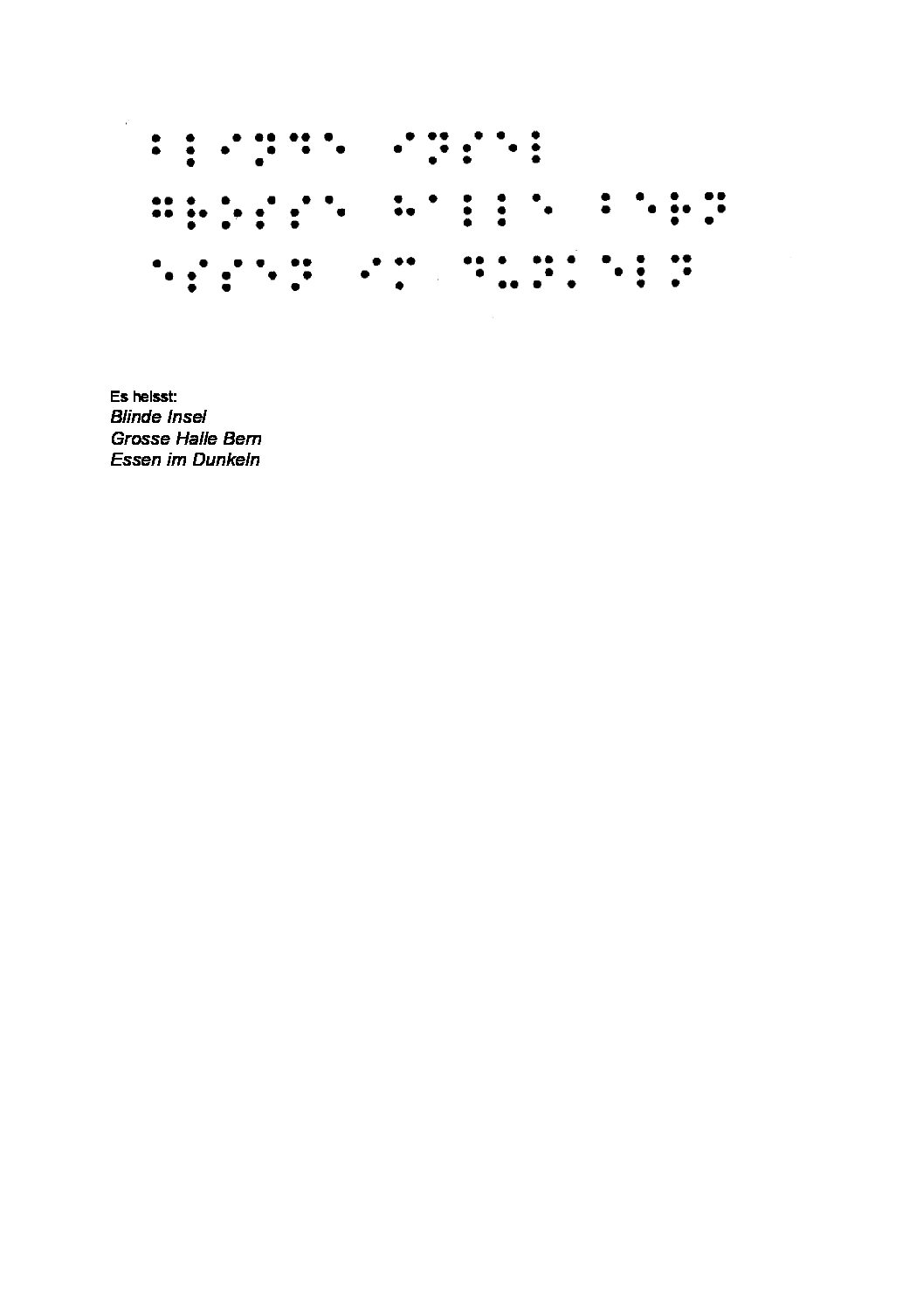 Blinde Insel 2011 – in der  Grossen Halle, Reitschule Bern