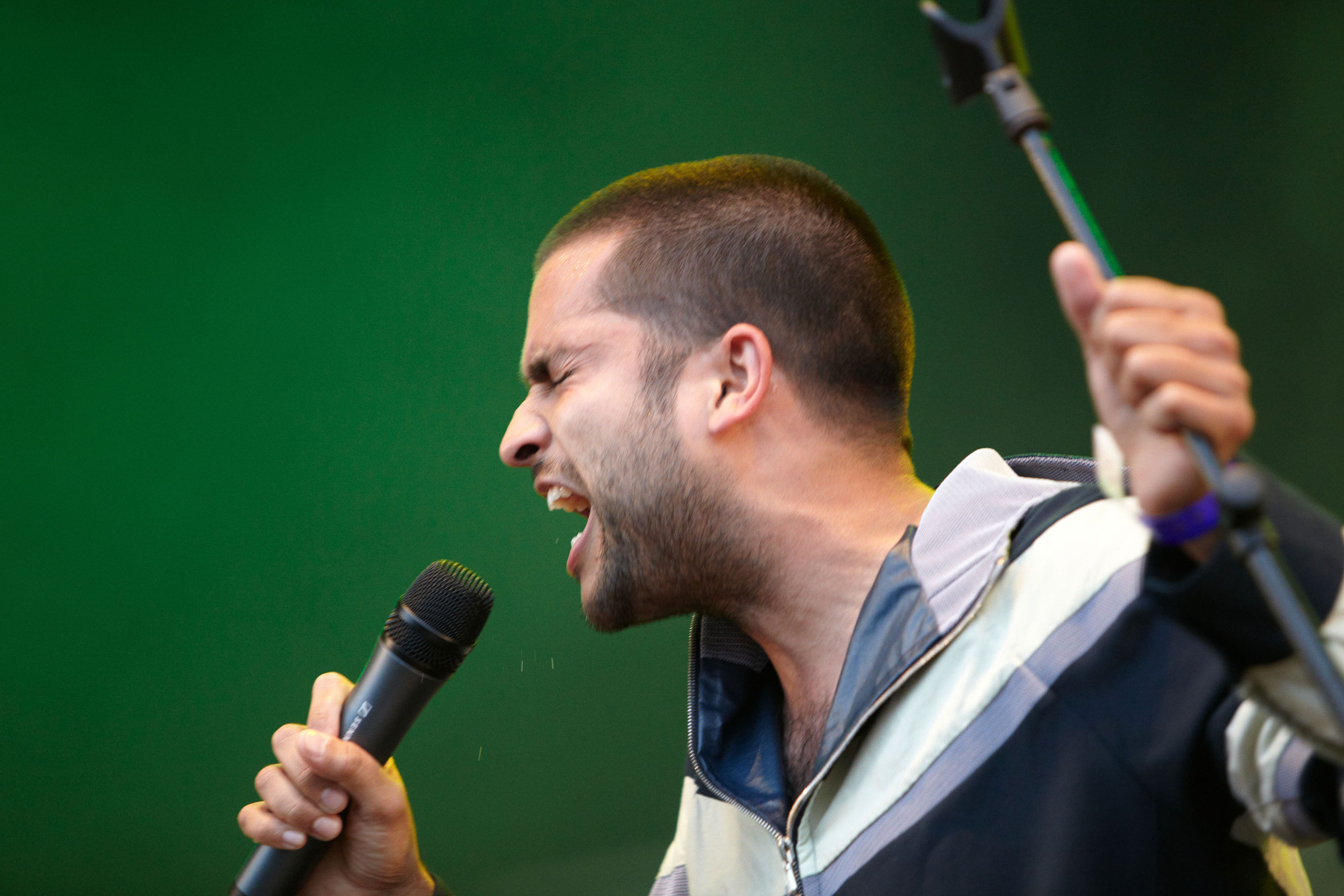 Laut aber kein biss­chen Heiser