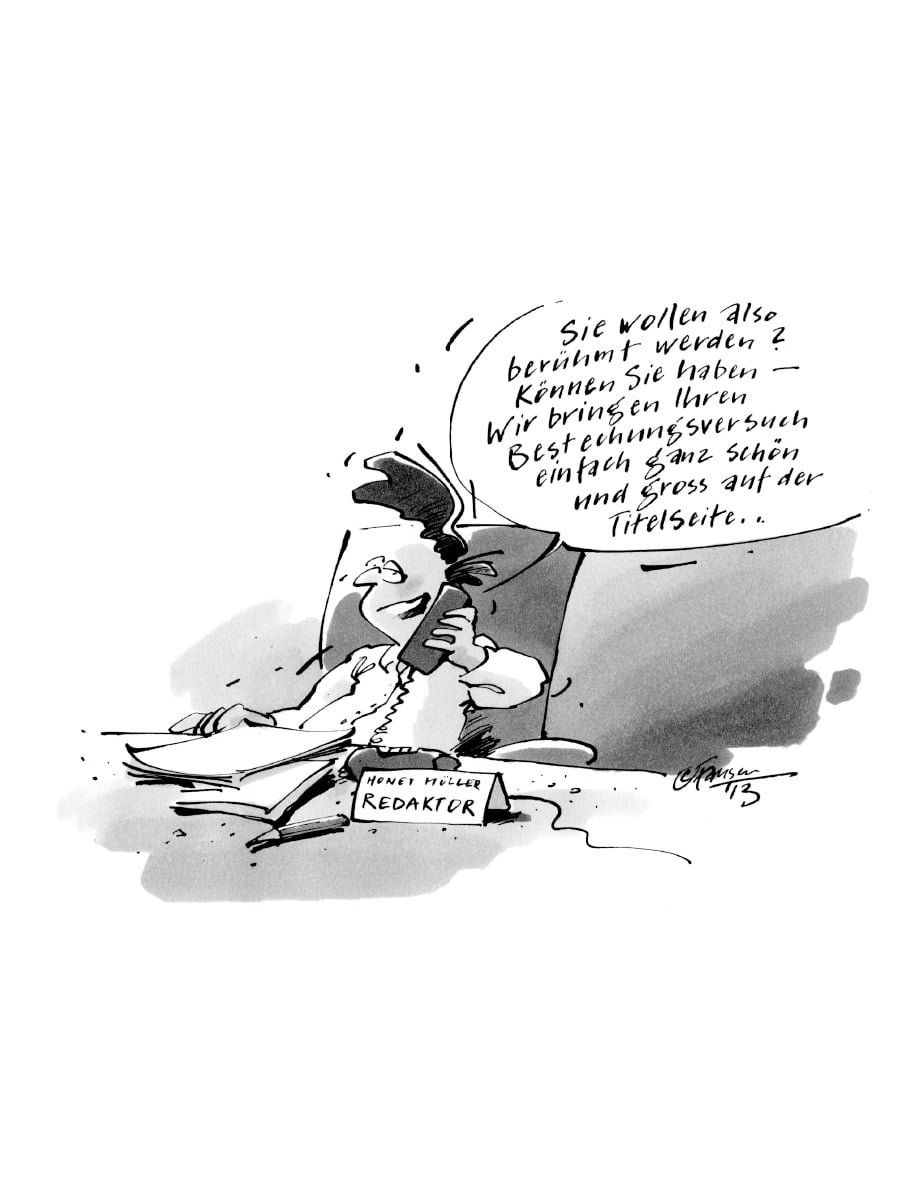 Menschen & Medien: Seriös: So wer­de ich berühmt!