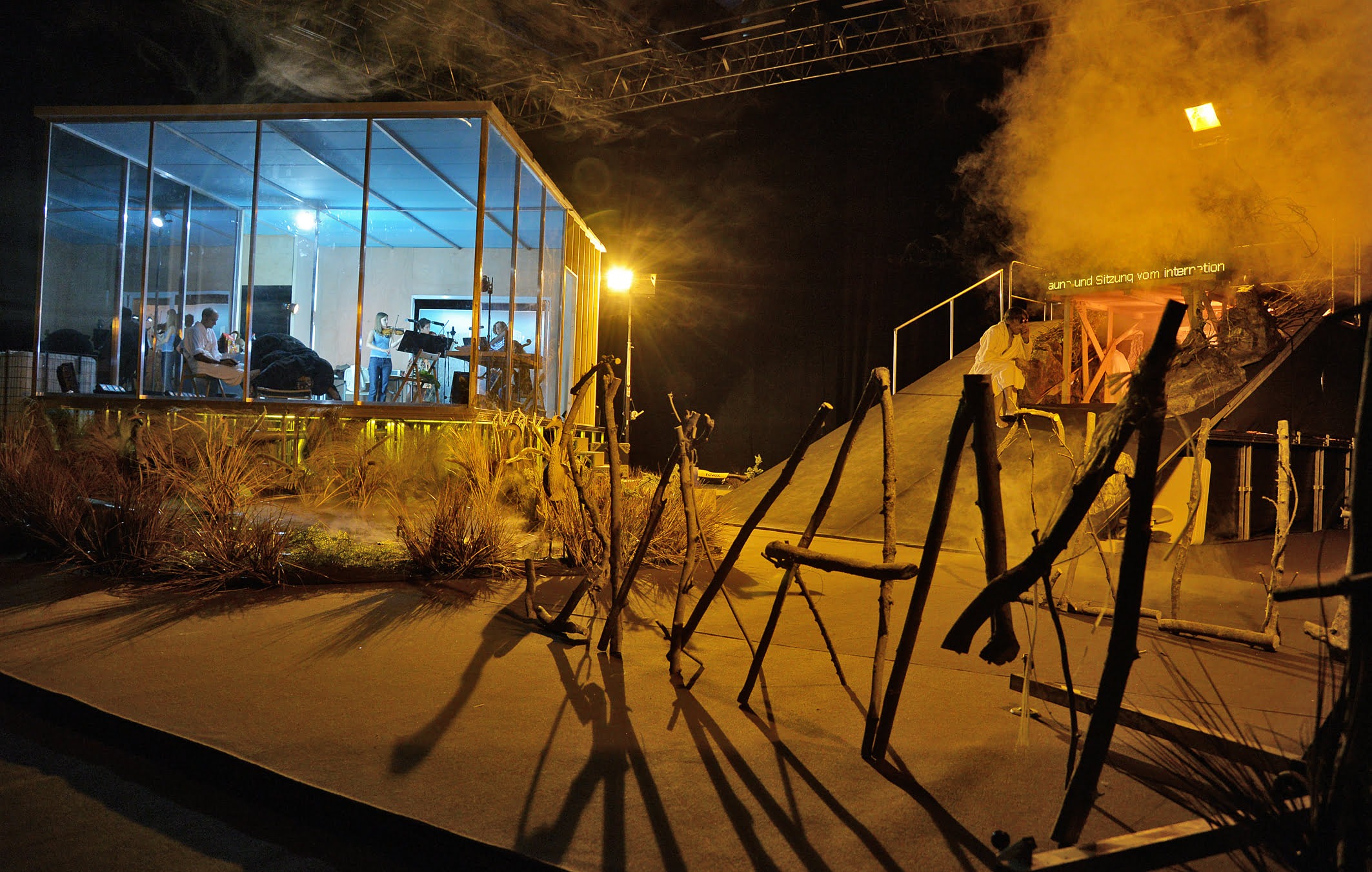 Wasserschlacht und  Künstlersumpf