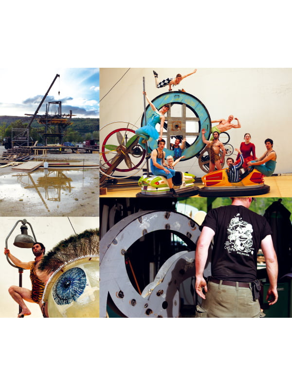 CYCLOPE: Tinguely trifft auf Fellinis Traumtänzerei und die Magie  des Cirque du Soleil