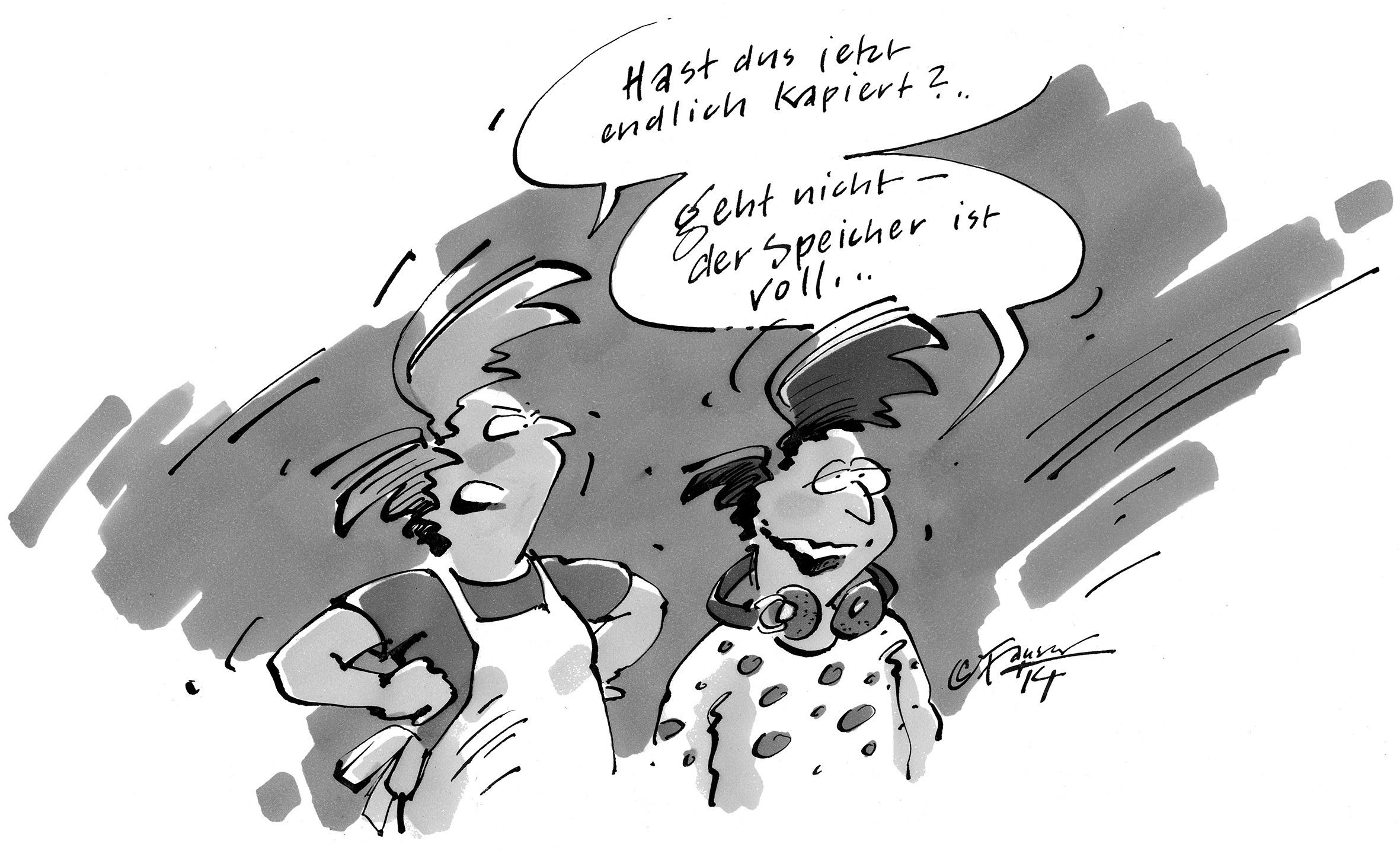 Men­schen &&nbsp;Medi­en Nr. 1: Oh du lie­bes Tera­byte, Tera­byte, Terabyte…